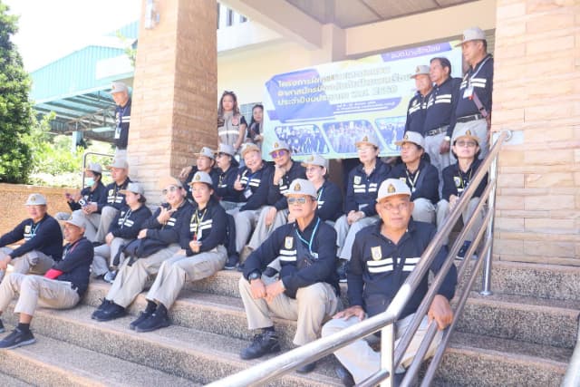 โครงการฝึกอบรมและทบทวนอาสาสมัครป้องกันภัยฝ่ายพลเรือน(อปพร)ประจำปี 2568 ภาพที่ 4