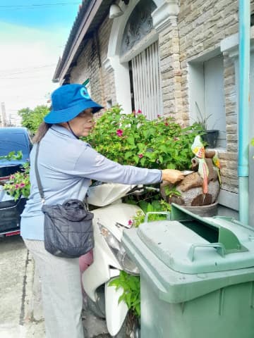 เทศบาลเมืองบางรักน้อยร่วมรณรงค์ป้องกันโรคไข้เลือดออก ภาพที่ 8