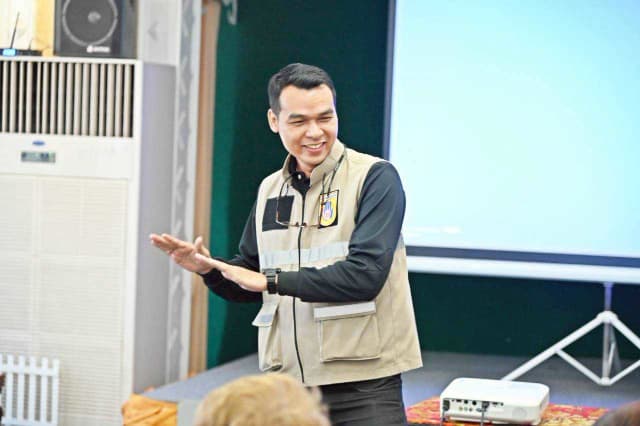 โครงการฝึกอบรมและทบทวนอาสาสมัครป้องกันภัยฝ่ายพลเรือน(อปพร)ประจำปี 2568 ภาพที่ 35