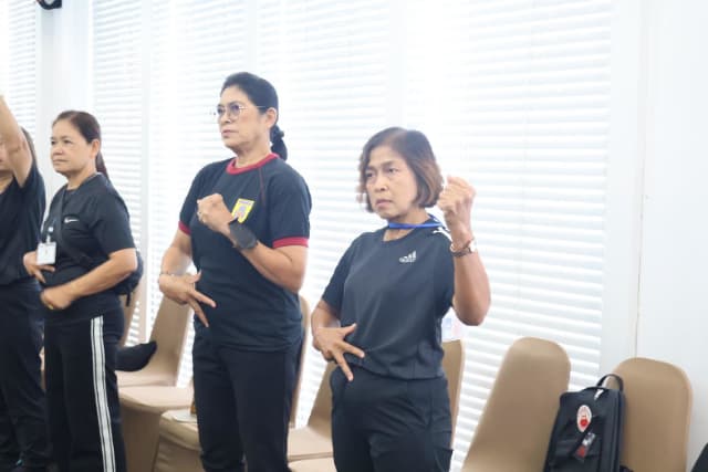 โครงการฝึกอบรมและทบทวนอาสาสมัครป้องกันภัยฝ่ายพลเรือน(อปพร)ประจำปี 2568 ภาพที่ 49