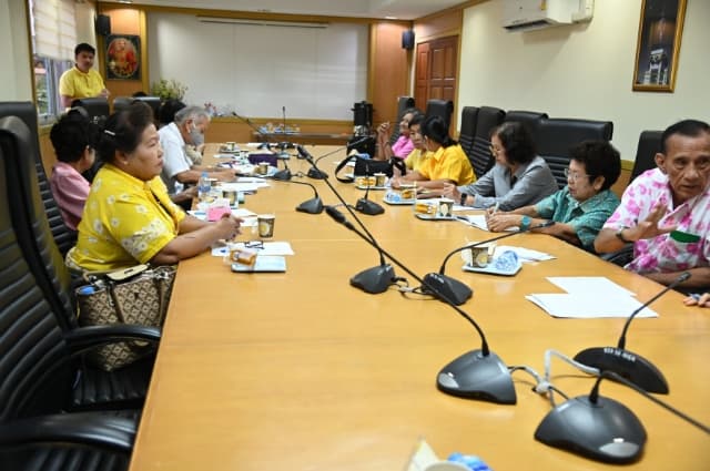 โครงการกิจกรรมร่วมใจเพื่อผู้สูงวัยบางรักน้อย ณ ห้องประชุมชั้น 2 ภาพที่ 5