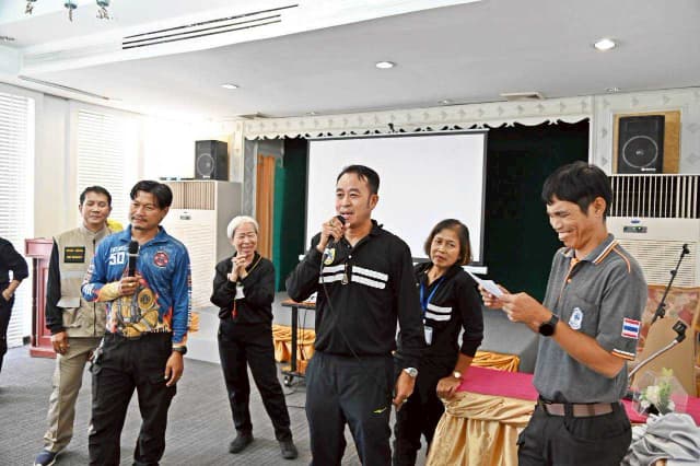 โครงการฝึกอบรมและทบทวนอาสาสมัครป้องกันภัยฝ่ายพลเรือน(อปพร)ประจำปี 2568 ภาพที่ 25