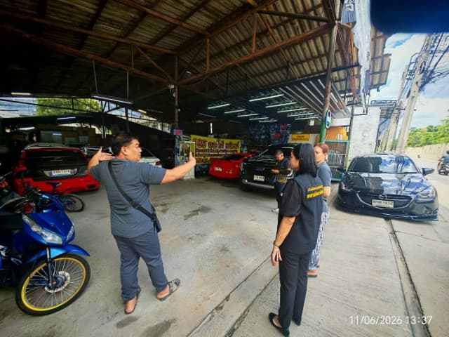 ลงพื้นที่ตรวจสอบเรื่องร้องเรียน ภาพที่ 6