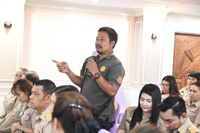การประชุมมอบนโยบายแก่พนักงาน ภาพที่ 21