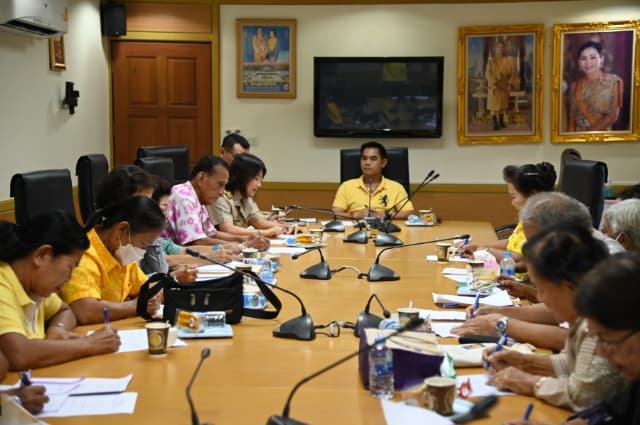 โครงการกิจกรรมร่วมใจเพื่อผู้สูงวัยบางรักน้อย ณ ห้องประชุมชั้น 2 ภาพที่ 3
