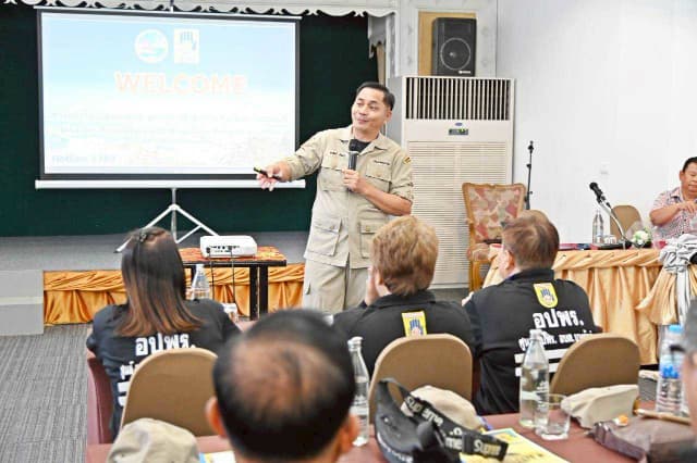 โครงการฝึกอบรมและทบทวนอาสาสมัครป้องกันภัยฝ่ายพลเรือน(อปพร)ประจำปี 2568 ภาพที่ 22