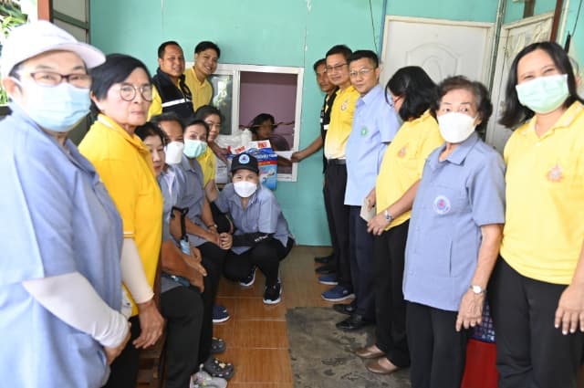 โครงการเยี่ยมผู้ป่วยและผู้พิการติดเตียง ภาพที่ 3