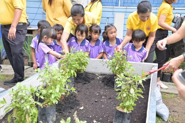 กิจกรรมโครงการ 1 อปท. 1 สวนสมุนไพร เฉลิมพระเกียรติ พระบาทสมเด็จพระเจ้าอยู่หัว เนื่องในโอกาสวันเฉลิมพระชนมพรรษา 28 กรกฏาคม 2567 ภาพที่ 7