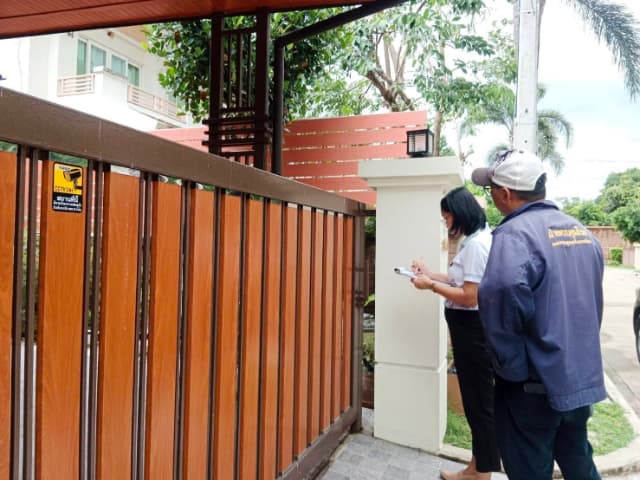 ลงพื้นที่ตรวจสอบเรื่องร้องเรียน ภาพที่ 1