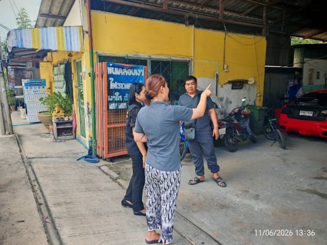 ลงพื้นที่ตรวจสอบเรื่องร้องเรียน ภาพที่ 11