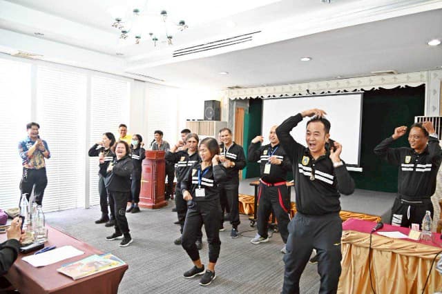 โครงการฝึกอบรมและทบทวนอาสาสมัครป้องกันภัยฝ่ายพลเรือน(อปพร)ประจำปี 2568 ภาพที่ 45