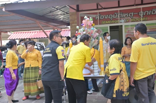 ชมรมผู้สูงอายุในตำบลบางรักน้อย โรงพยาบาลส่งเสริมสุขภาพตำบลบ้านบางประดู่ หมู่ที่ 6 จัดกิจกรรมแห่เทียนเข้าพรรษา ภาพที่ 18