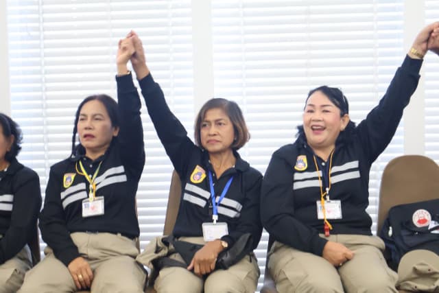 โครงการฝึกอบรมและทบทวนอาสาสมัครป้องกันภัยฝ่ายพลเรือน(อปพร)ประจำปี 2568 ภาพที่ 27
